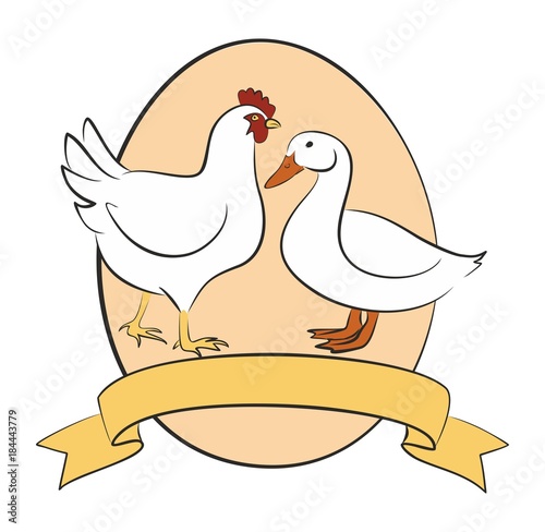 Poultry farm Logo.