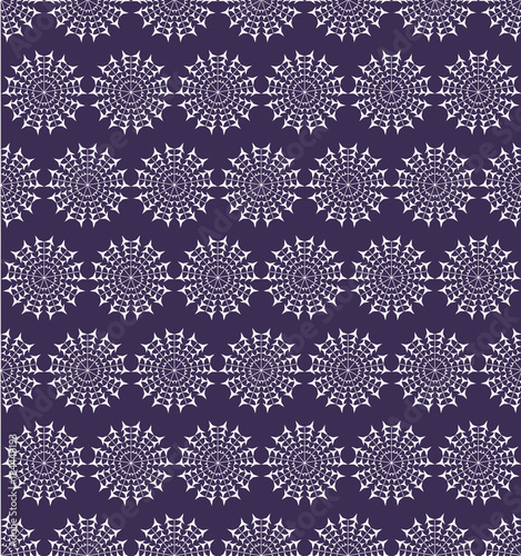 geometric pattern in white on an ultra - violet background