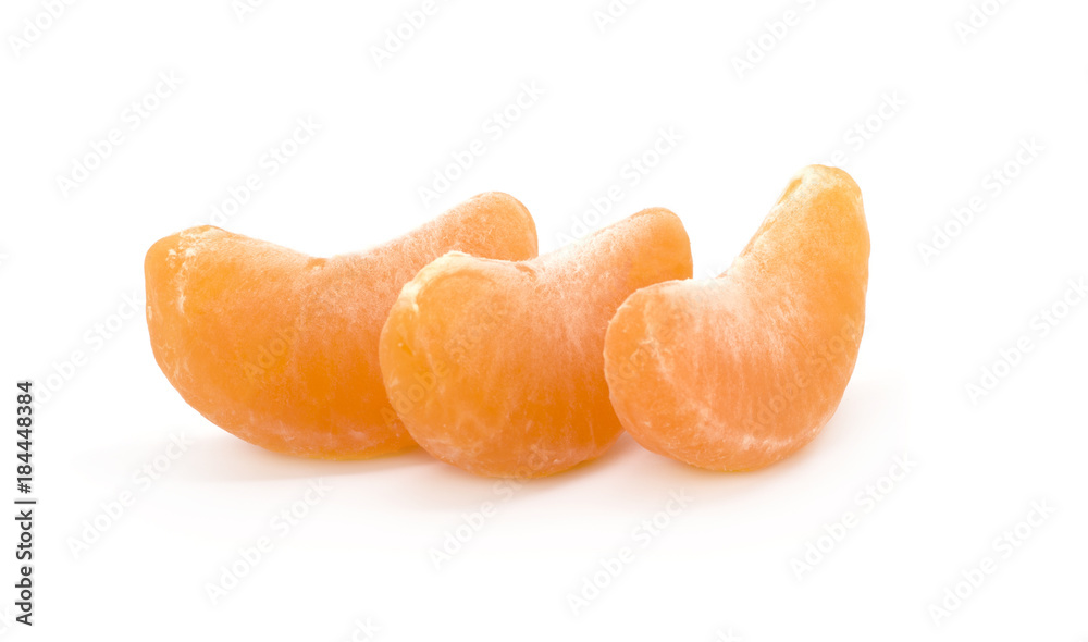 Fresh Orange Fruit Slices with Orange isolated on white background Fresh Orange Fruit Slices with Orange isolated on white background