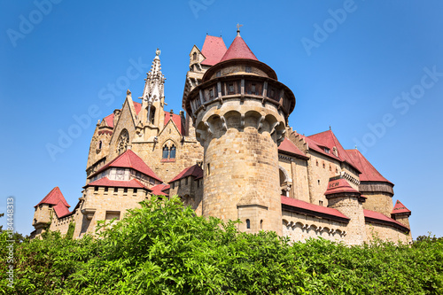 Burg Kreuzenstein is a castle near Leobendorf in Lower Austria, Austria.