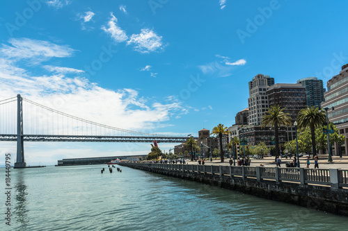 View along the Embarcadero, San Francisco