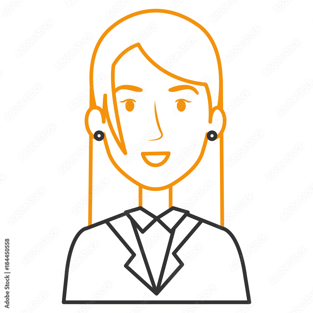 beautiful and young woman character beautiful and young woman character