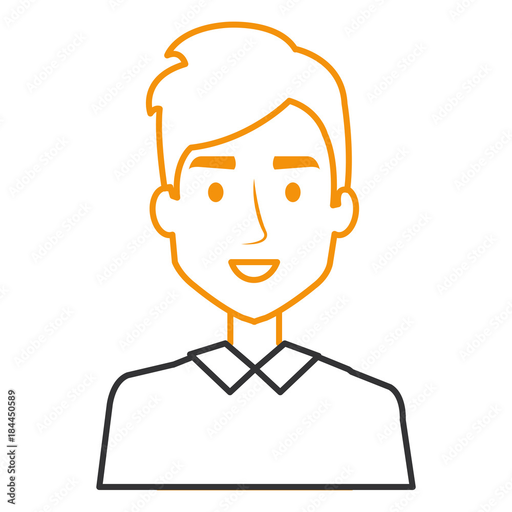 young man model avatar character