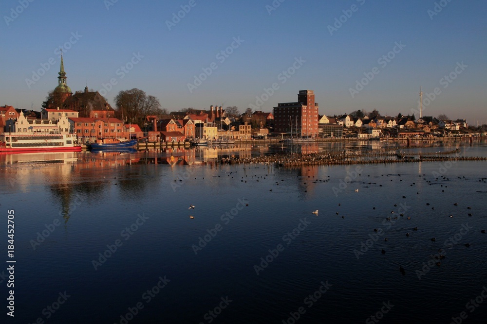 Obraz premium Kappeln an der Schlei, Schleswig-Holstein, Deutschland