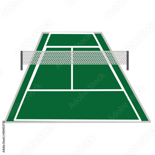 Tennis court design