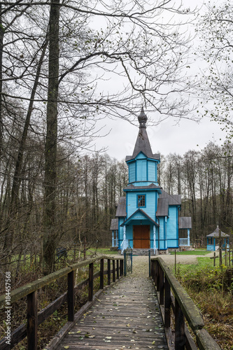 wooden orthodox church in Koterka, Poland	