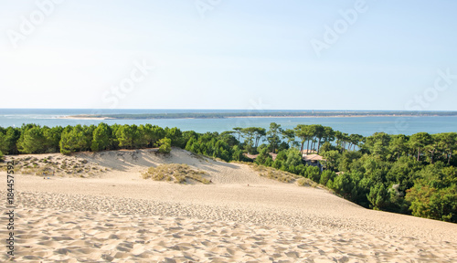 Obraz na płótnie Dune of pilat w salonie