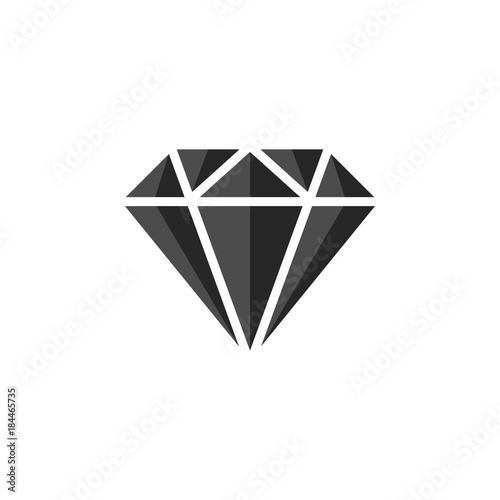 Gemstone logo, diamond icon