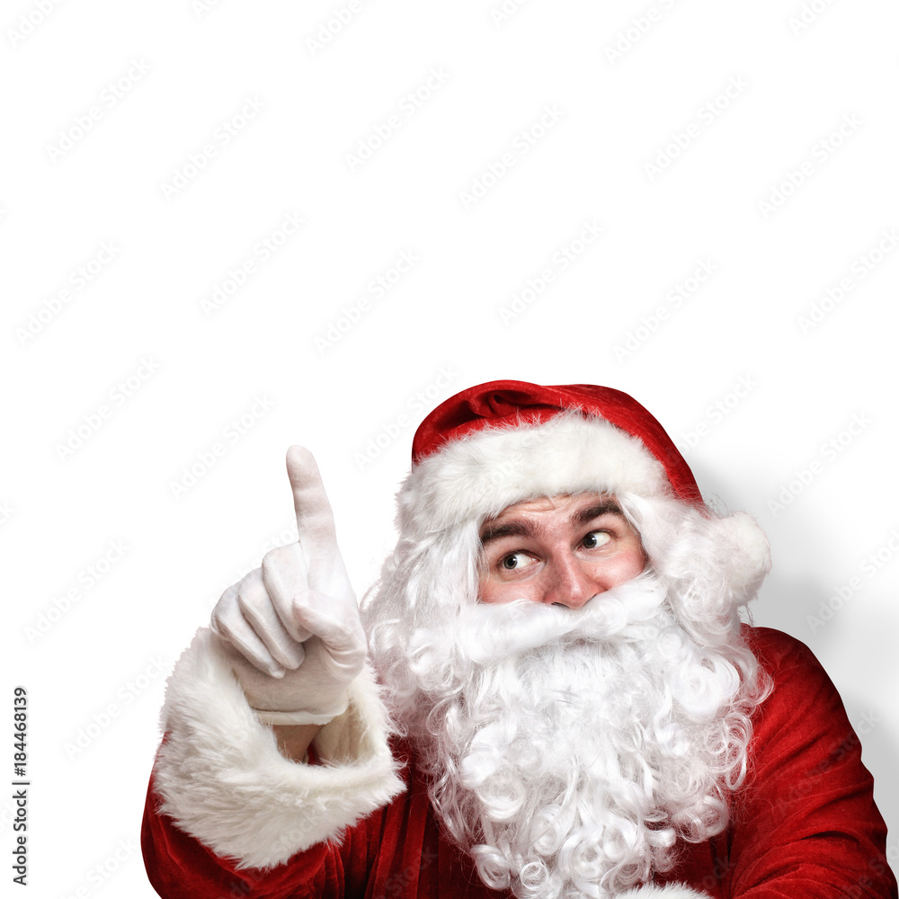 Naklejka premium Weihnachtsmann Motiv
