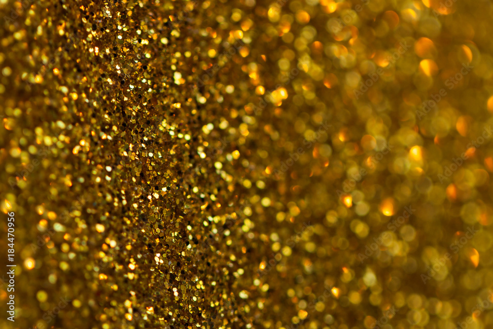 Golden festive background Golden festive background
