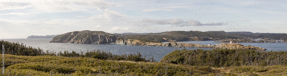 Panorama of Trinity, Newfoundland, Canada