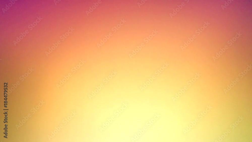 Gradient background animation with colors of peaches and sunrise.