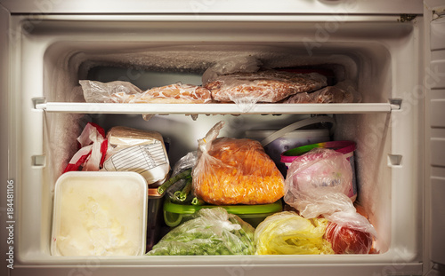 Obraz na plátne Freezer Interior