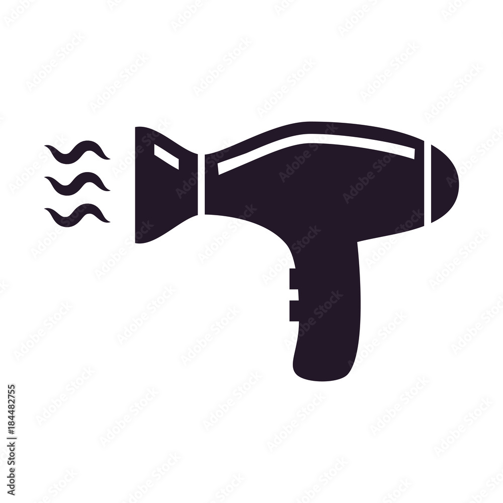 Hair drying symbol Hair drying symbol