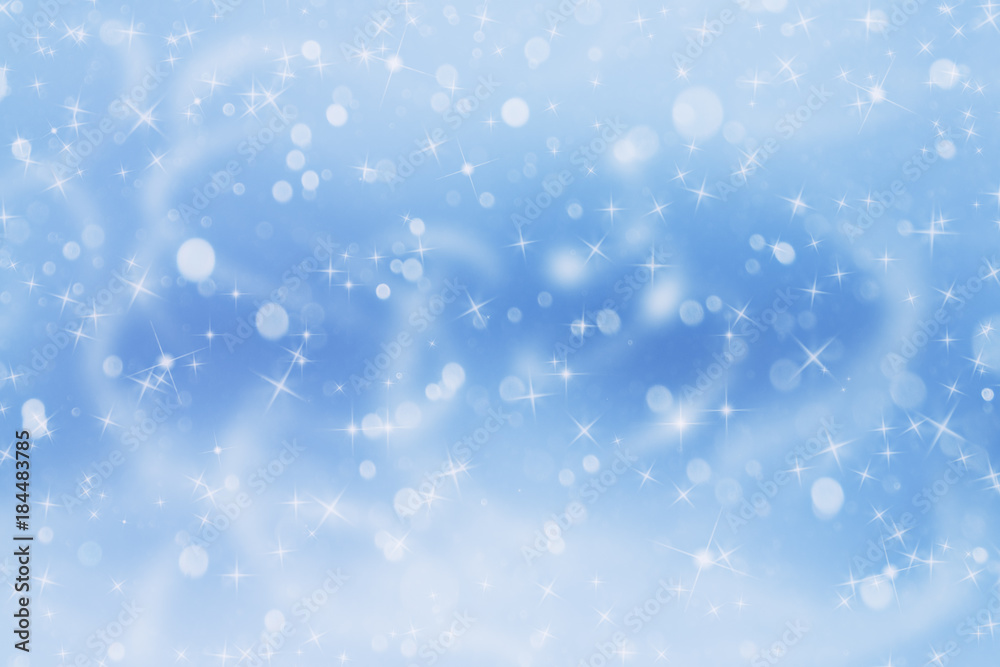 Winter blue landscape with falling white shining snow.... Winter blue landscape with falling white shining snow....