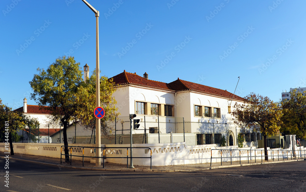 Elementary school in Faro, Portugal, southern Europe