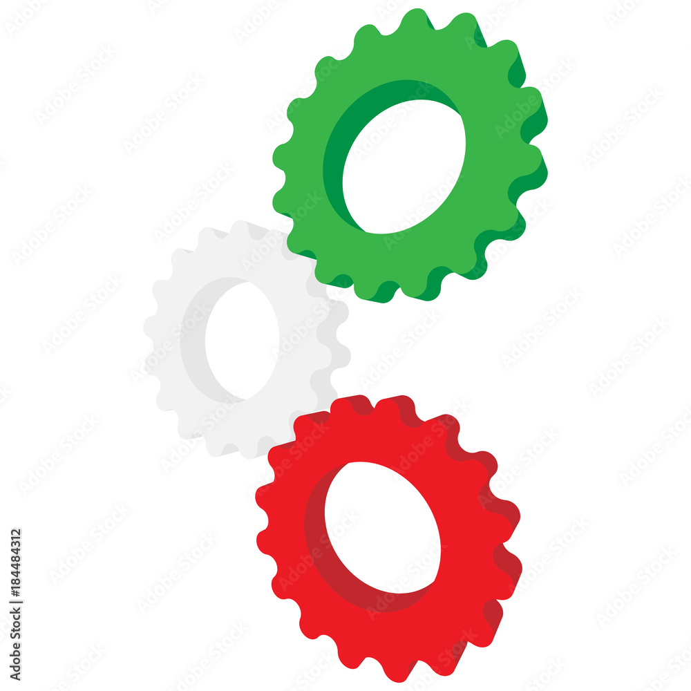 Italian wheels that rapresent our society component Italian wheels that rapresent our society component