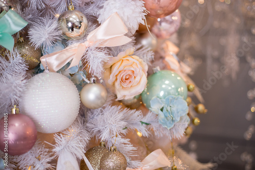 Decorated Christmas tree