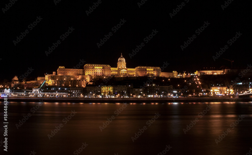 Burgpalast in Budapest, Ungarn