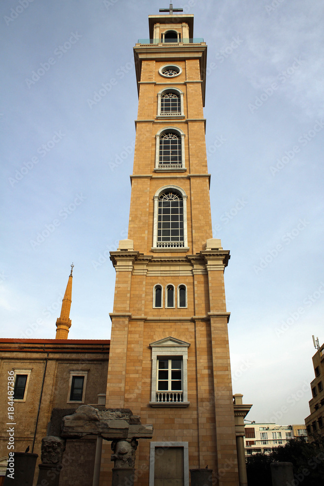 Saint Georges Maronite Cathedral in Beirut, Lebanon
