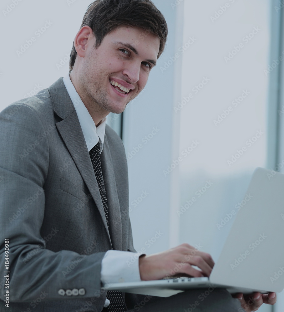 Handsome smiling confident business man portrait Handsome smiling confident business man portrait