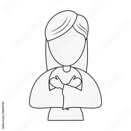 Virgin mary cartoon