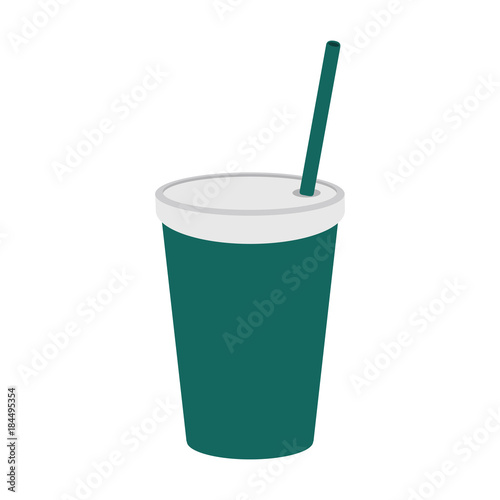 Soda in plastic cup