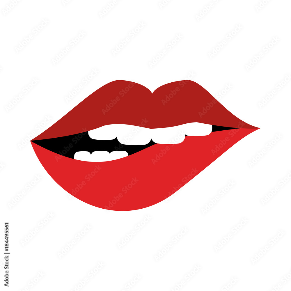Sexy lips cartoon Sexy lips cartoon