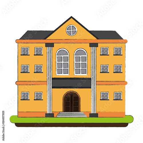 mansion with columns