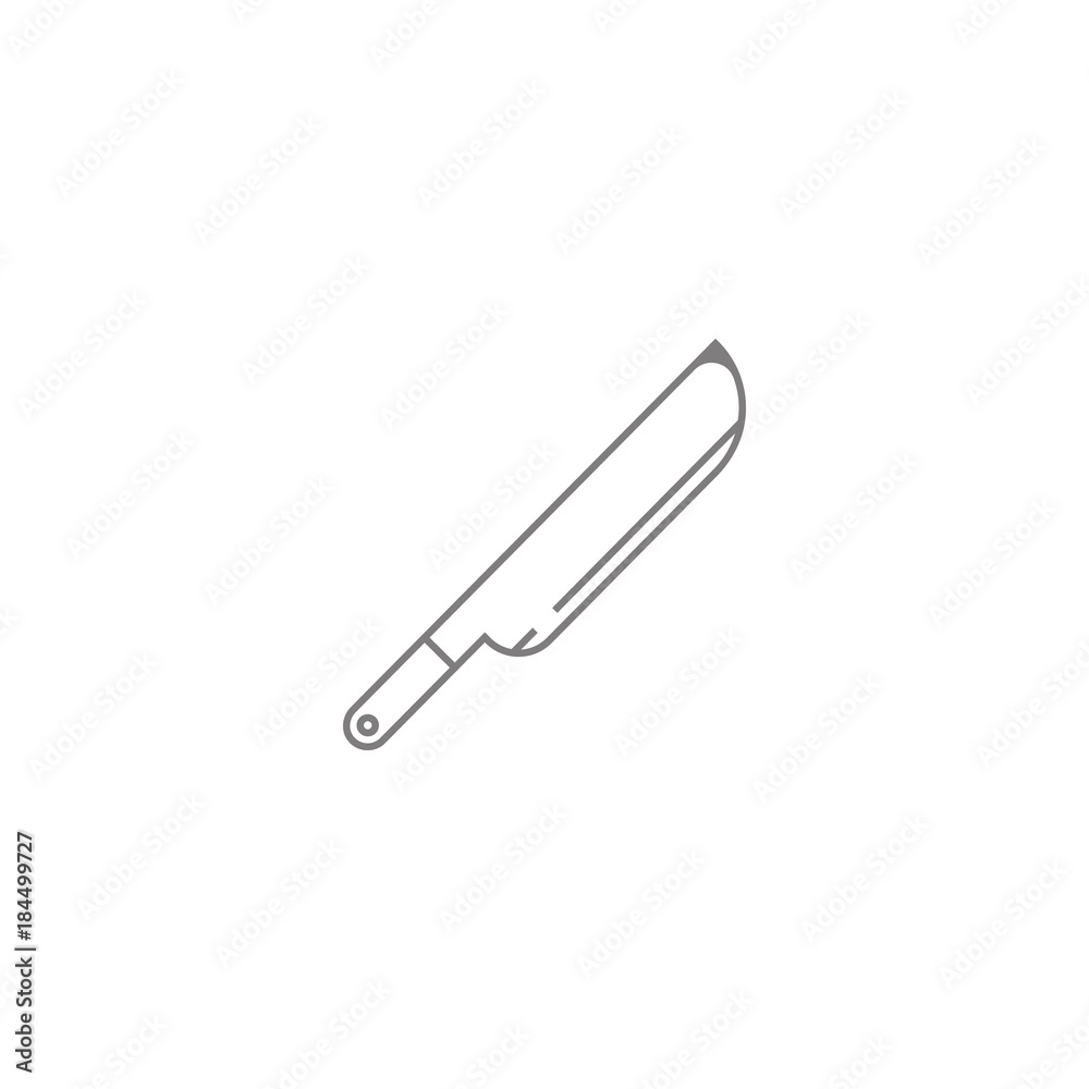 knife line icon. Web element. Premium quality graphic design. Signs symbols collection, simple icon for websites, web design, mobile app, info graphics knife line icon. Web element. Premium quality graphic design. Signs symbols collection, simple icon for websites, web design, mobile app, info graphics