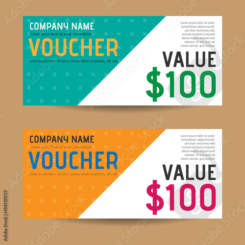 Voucher Coupon Gift Template