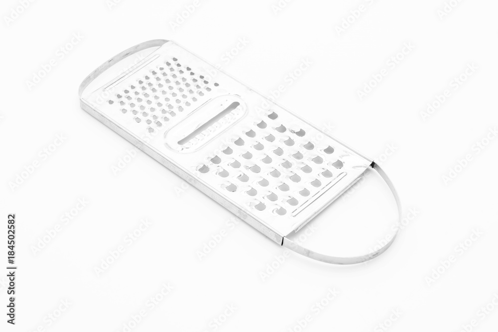 Metal grater on white background Metal grater on white background