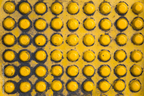 Obraz na płótnie yellow walkway pattern background w salonie