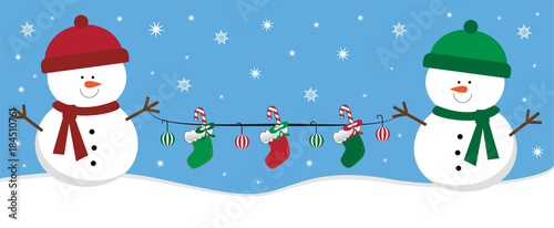 Merry Christmas Snowmen