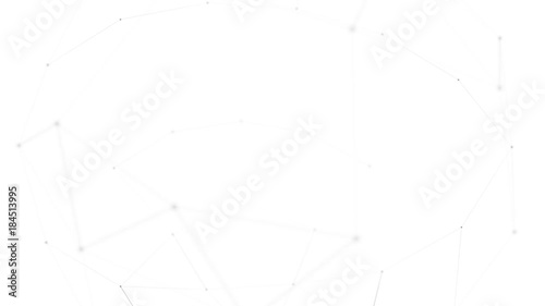 Minimal white abstract plexus background