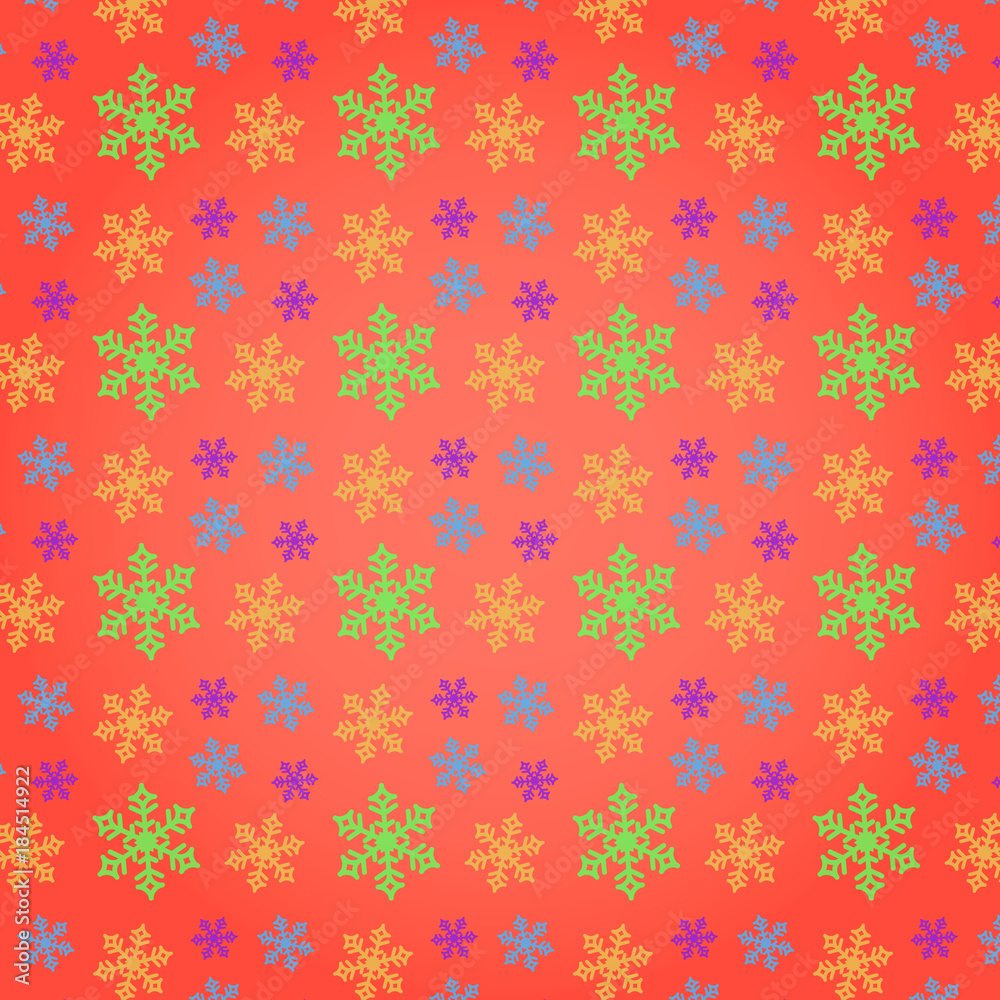Snowflakes Vector Pattern background Snowflakes Vector Pattern background