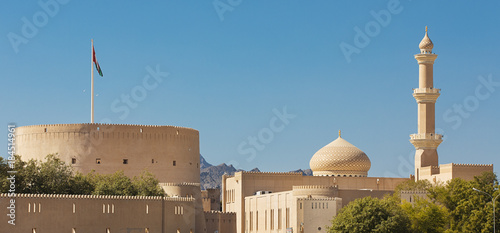 Nizwa Fort in Oman  photo