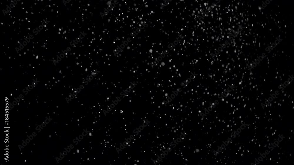 Several snow particles falling down over a black background that you can use as an overlay to add on top of your videos by changing the blending mode. Perfect for your holiday projects. Several snow particles falling down over a black background that you can use as an overlay to add on top of your videos by changing the blending mode. Perfect for your holiday projects.