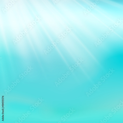 Light blue sky or water blur