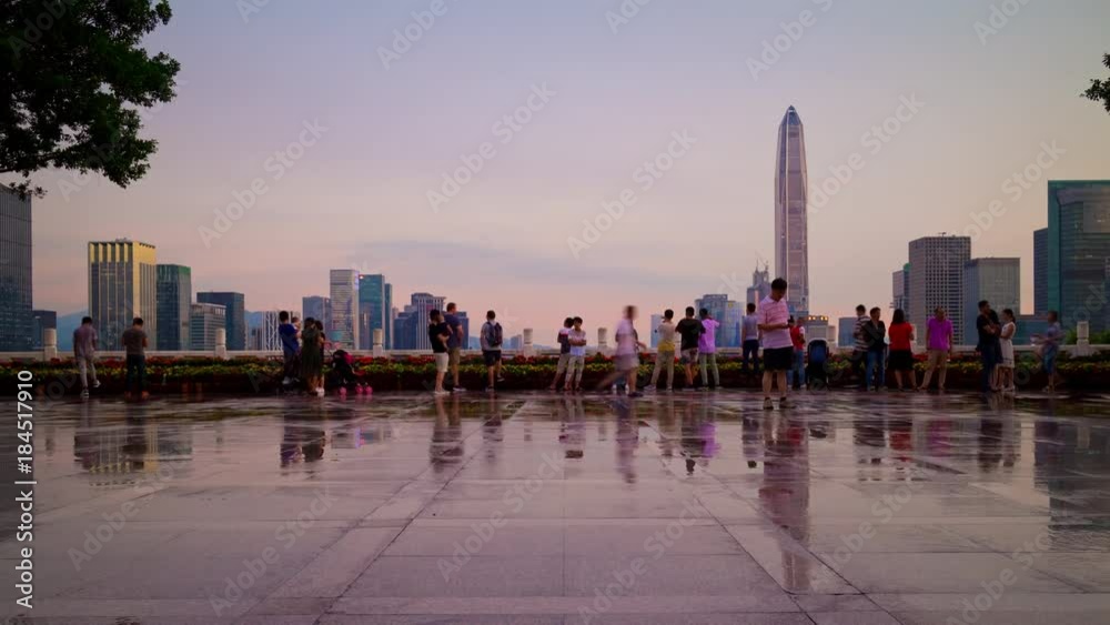 sunset sky shenzhen famous lianhuashan park viewpoint crowded reflection panorama 4k timelapse china
sunset sky shenzhen famous lianhuashan park viewpoint crowded reflection panorama 4k timelapse china