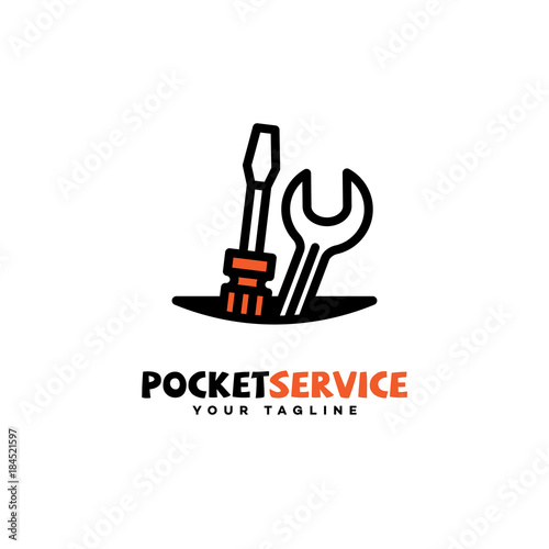 Pocket service logo