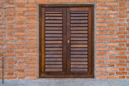 Windows on white concrete wall