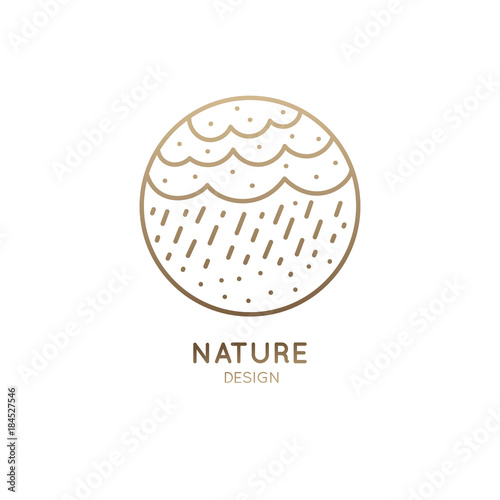 Logo runny clouds