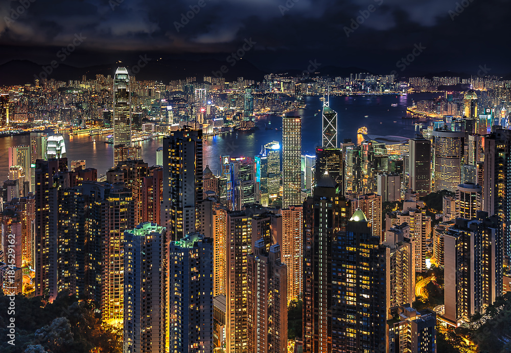 Hong Kong nightscape