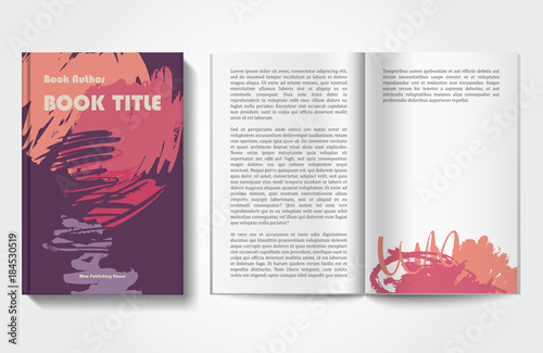 Book design template