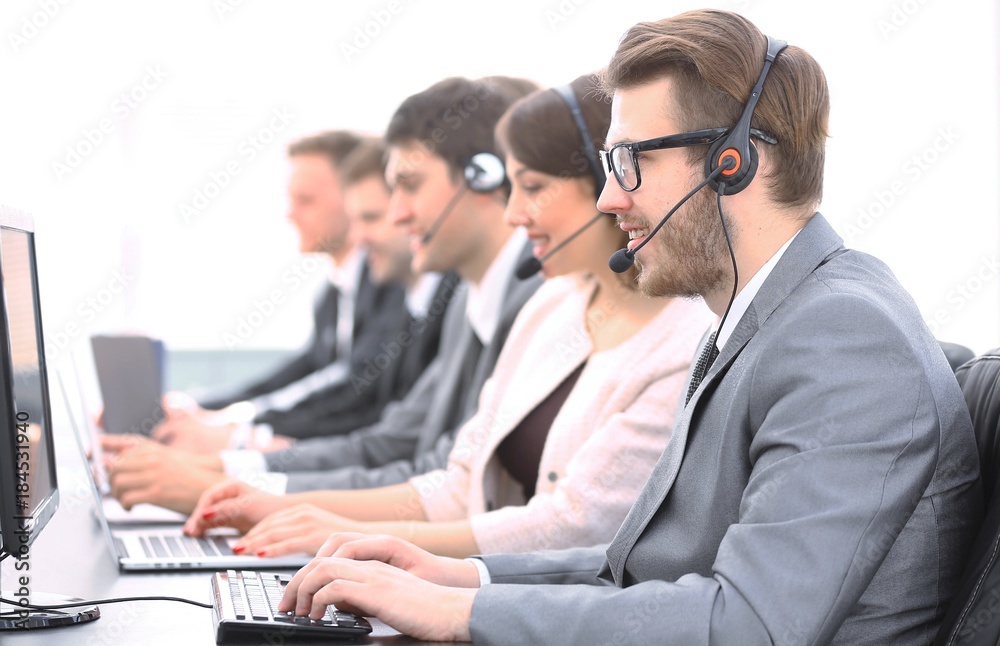 colleagues call centre workplace in the office colleagues call centre workplace in the office
