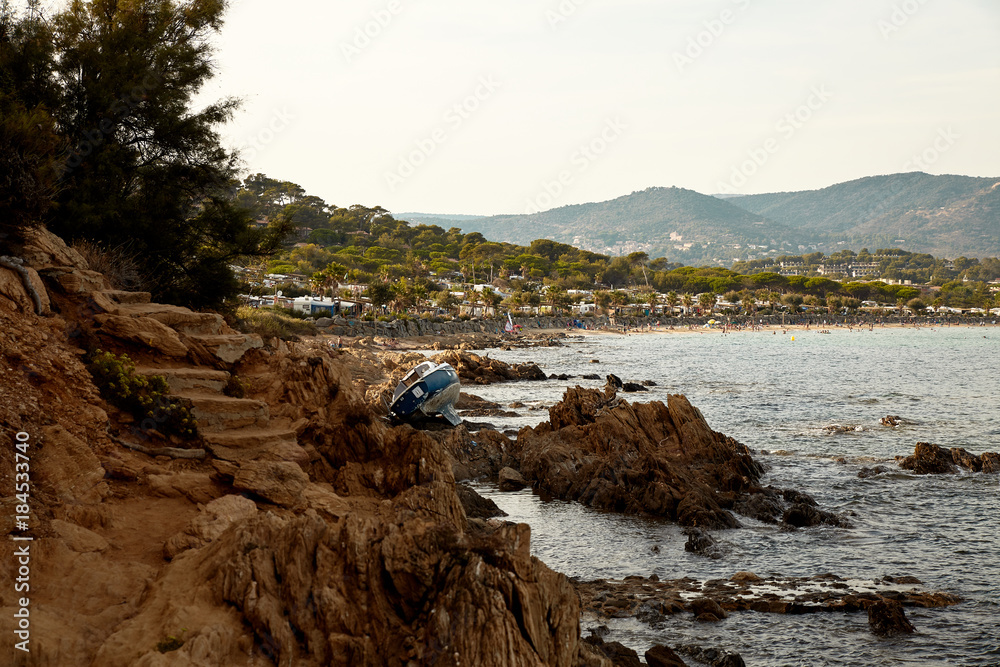 Bay of Le Lavandu, France