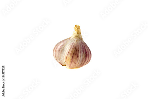 garlic isolated on white background © Bohdan