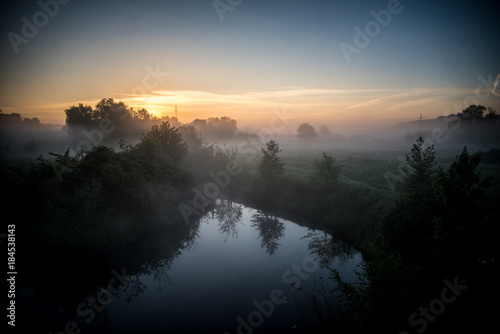 Sonnenaufgang mit Nebel © alexurs