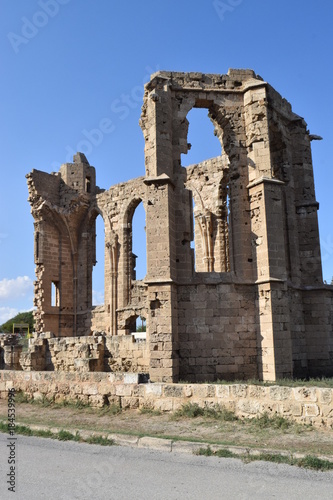 old ruins of the castle of Cyprus